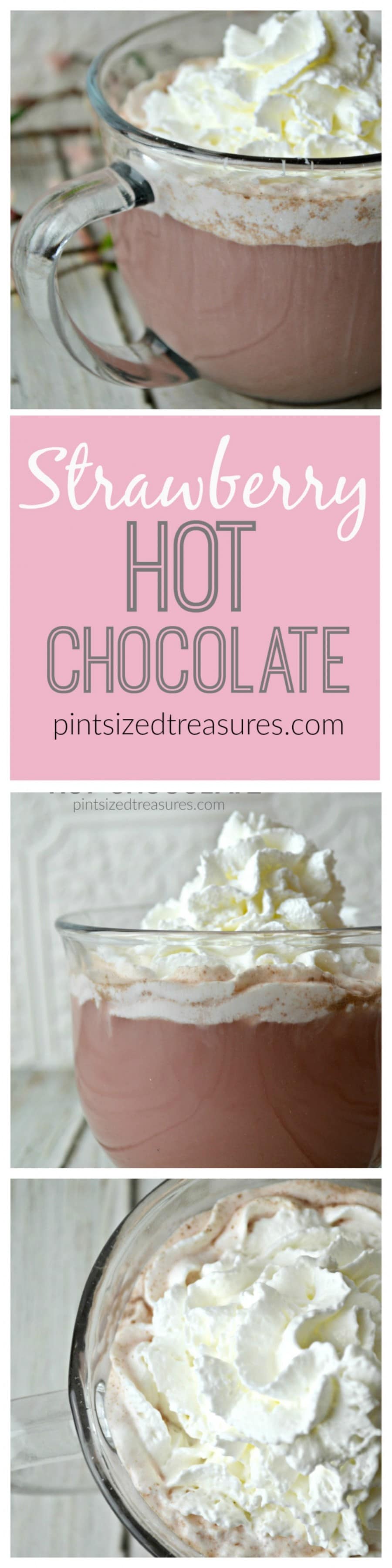 hot chocolate with strawberry recipes