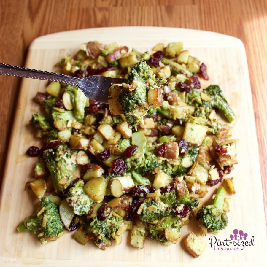 roasted broccoli potato salad recipe