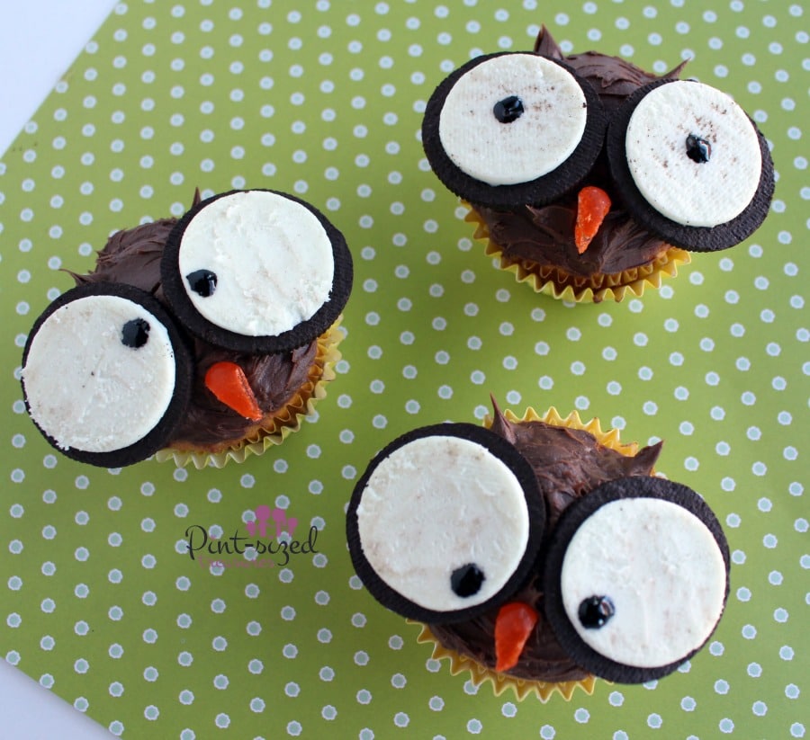 owl cupcakes recipe