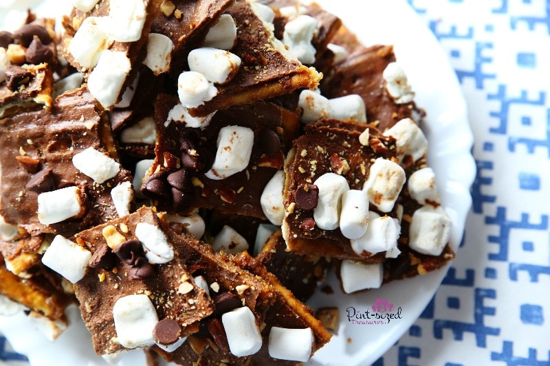 Bring on the s'mores cracker candy!