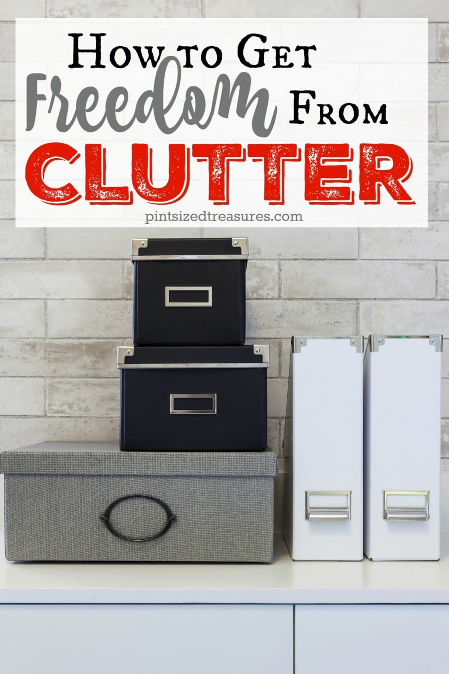 how to get de-clutter your house