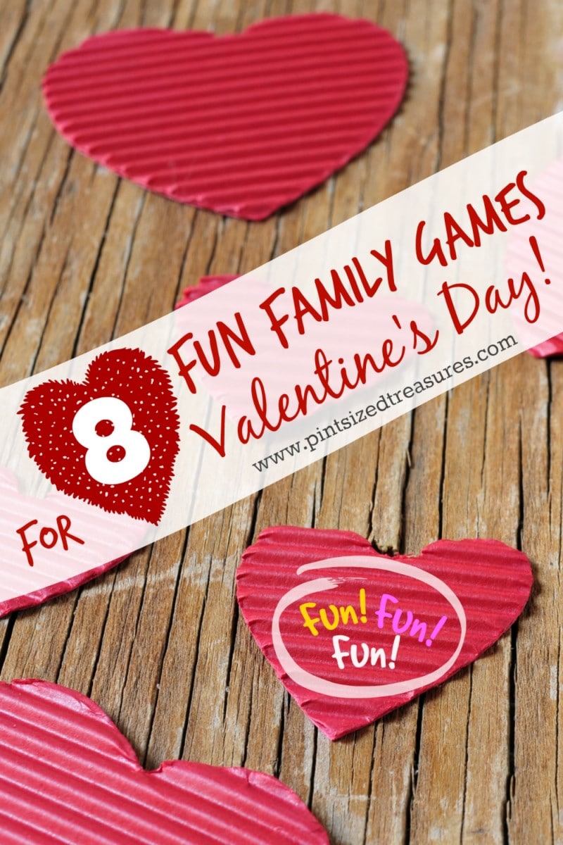Easy family games for Valentine's Day