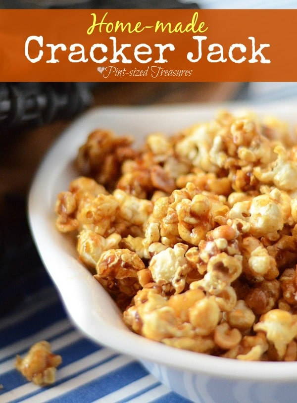 home-made cracker jack recipe