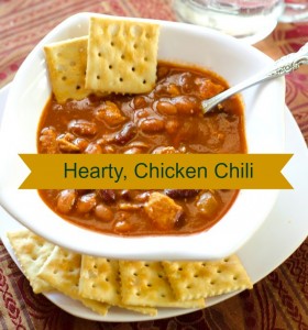 Quick and easy chicken chili