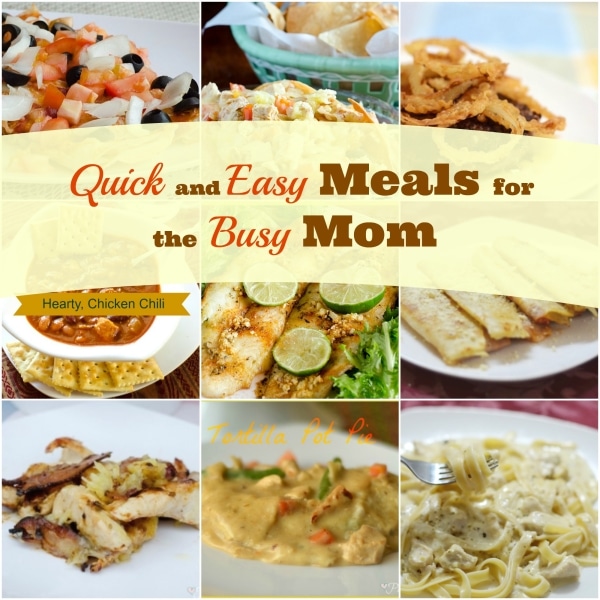 quick and easy meals