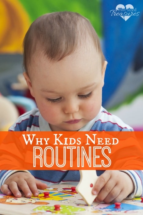 why kids need routines