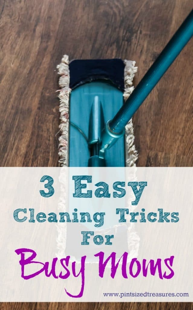 cleaning tips for moms