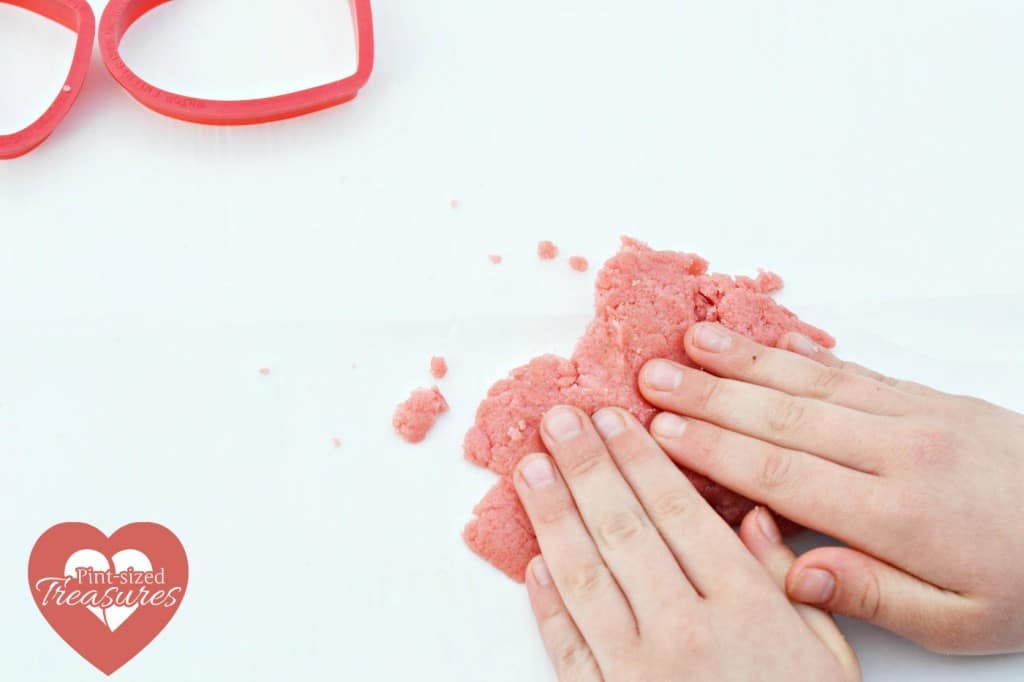 Valentine s Day Salt Dough Conversation Hearts Pint sized Treasures