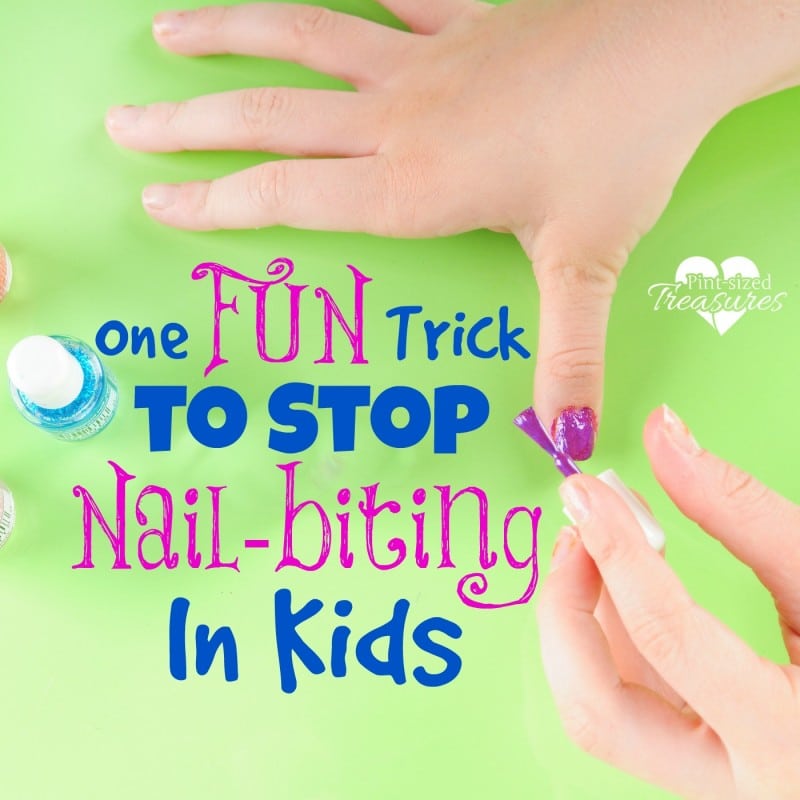 how to stop kids from biting their nails
