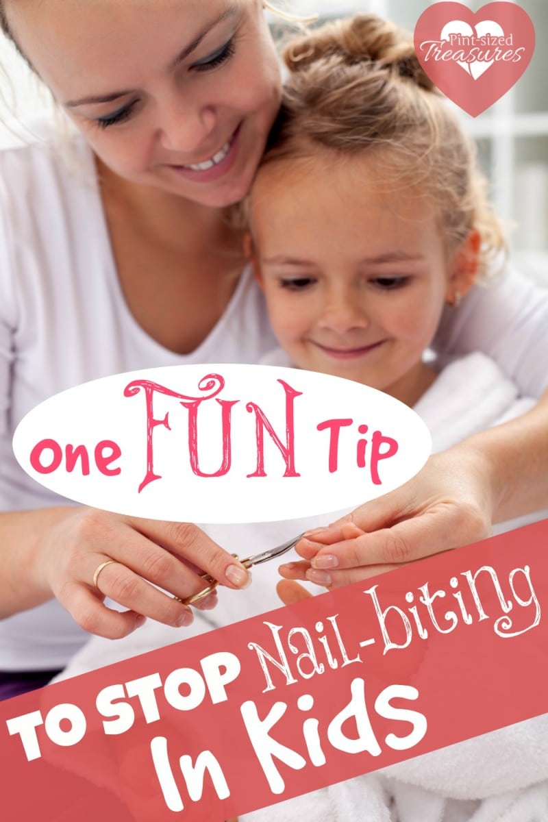 How to Stop Nailbiting: One Trick to Stop Nail Biting · Pint-sized Treasures