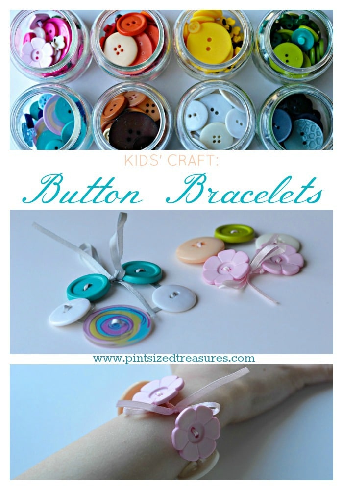 easy button bracelet craft
