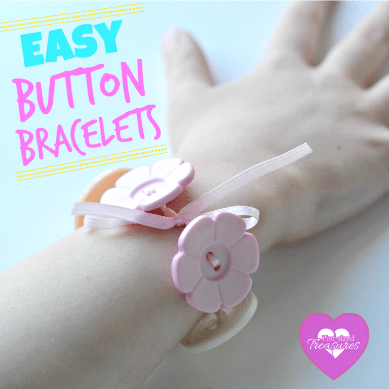 button bracelet craft