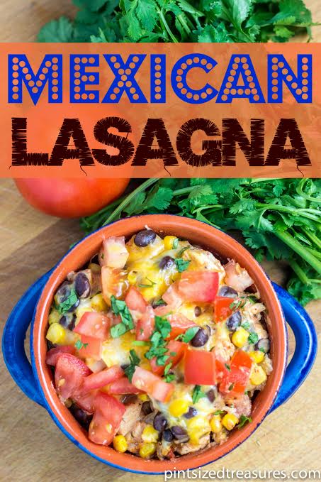 super easy mexican lasagna