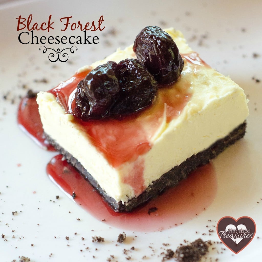 no-bake black forest cheesecake