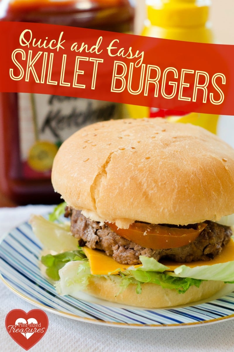 quick and easy skillet burgers