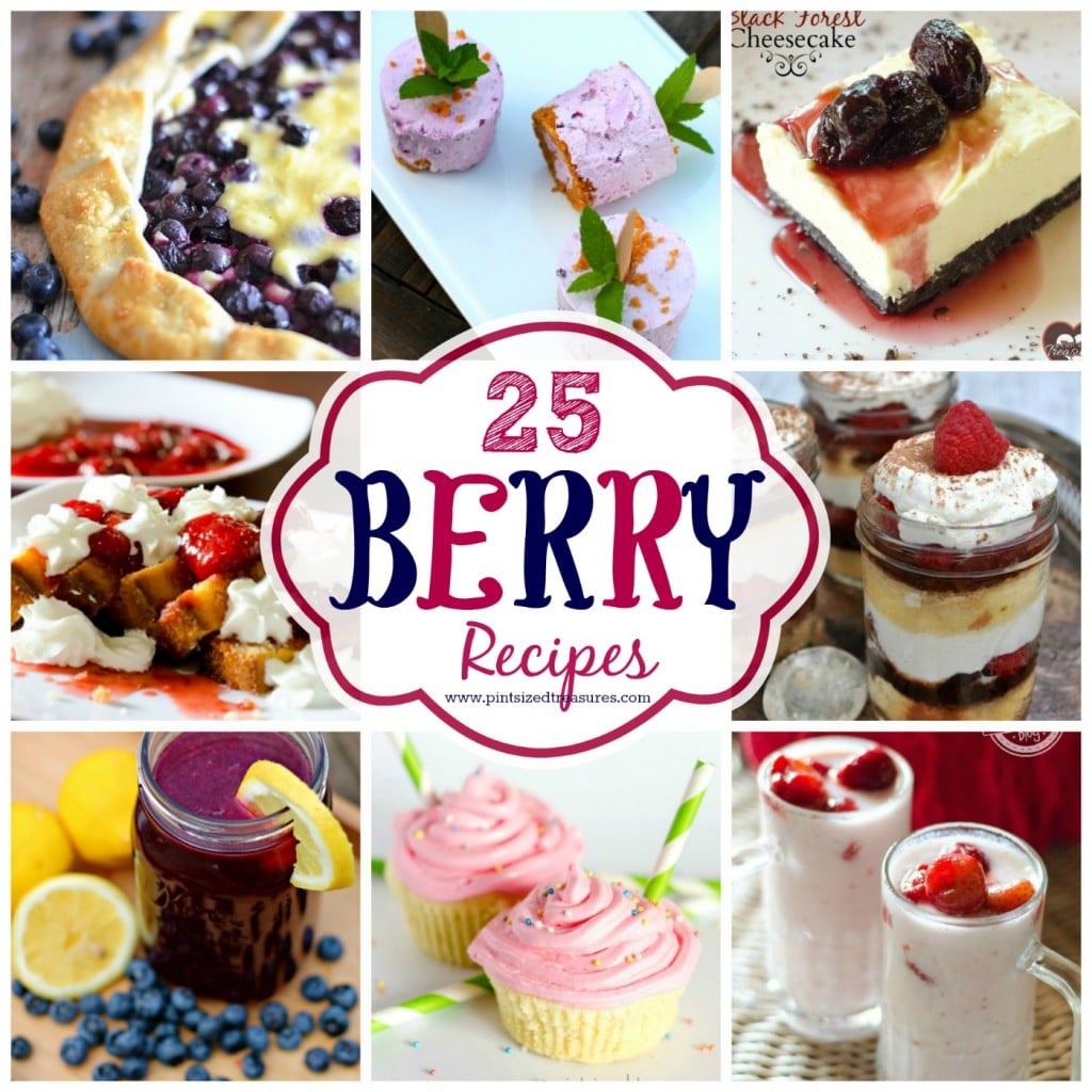 huge list of berry recipes