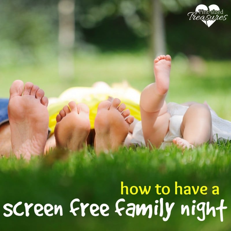 fun ideas for a screen free family night