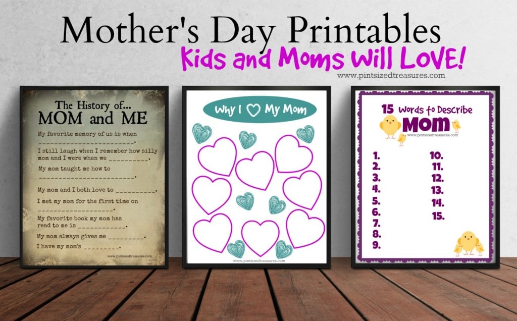 Free Mother's Day Printables