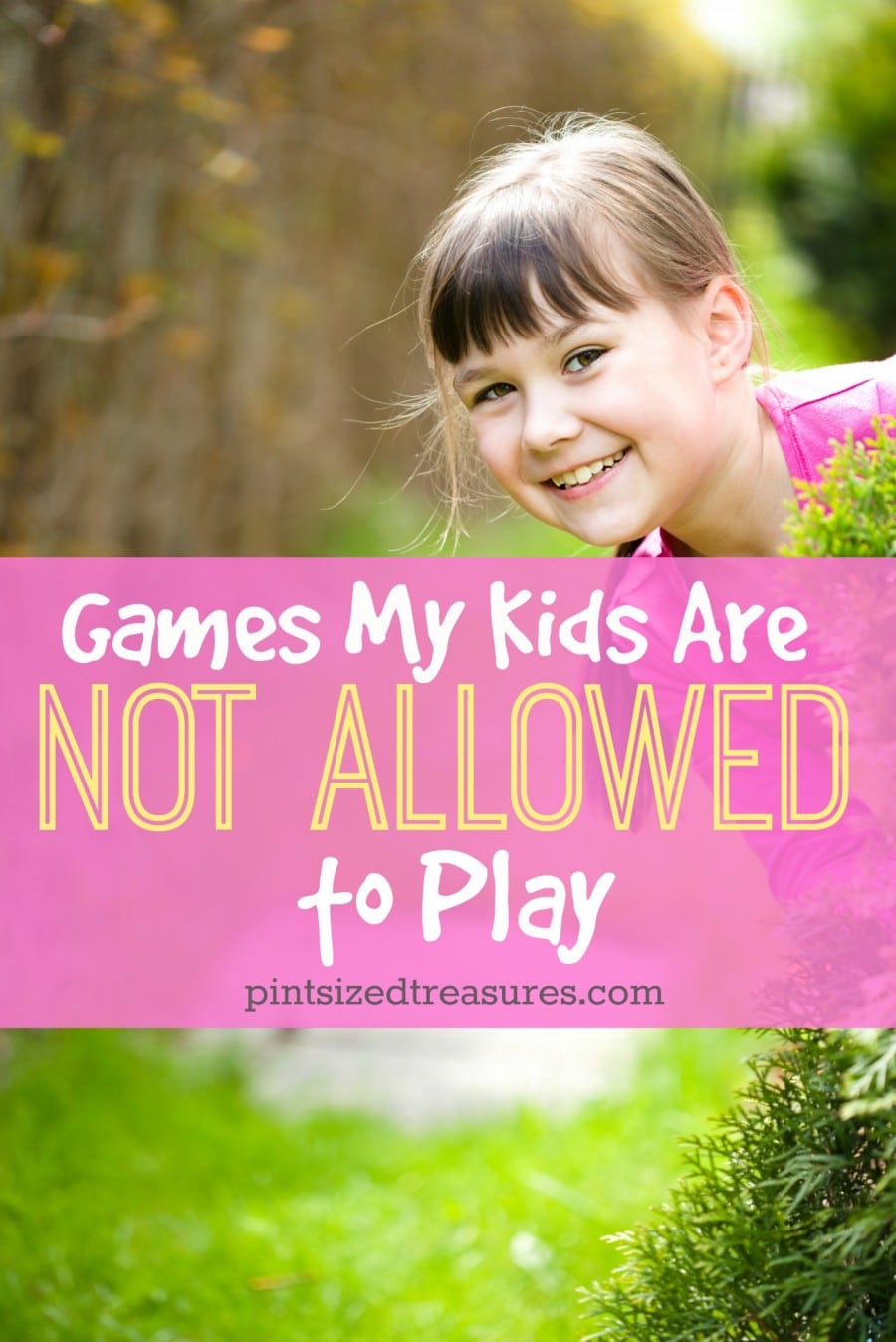 my kids can't play these games