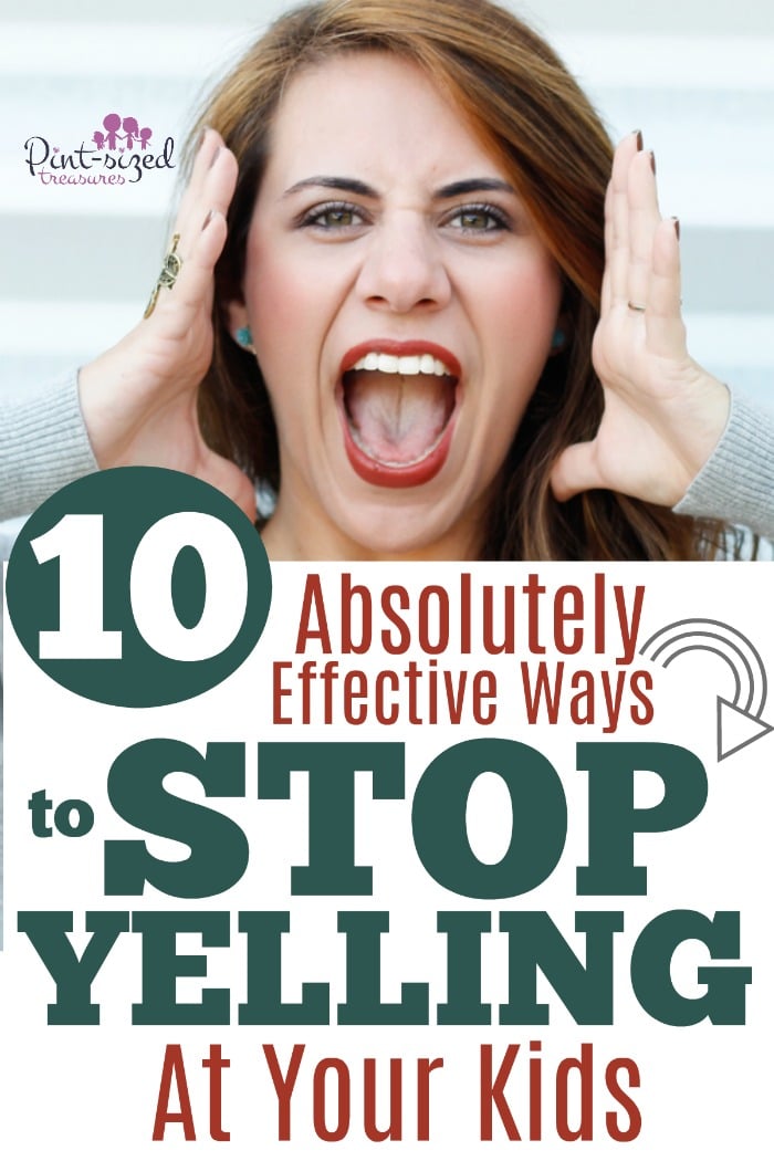 Be honest. Do you frequently yell at your kids? That can change today! Check out these absolutely effective ways to stop YELLING at your kids today! There's power in a calm and cool parent! #motherhood #parentingtips #parentingjourney #parentinghelp #yellingparents #mommylife #mommyblogger #momblog #Christianparenting #parentingtruth #intentionalparenting
