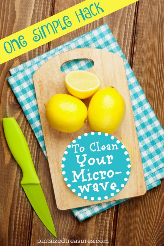 easy natural way to clean microwave