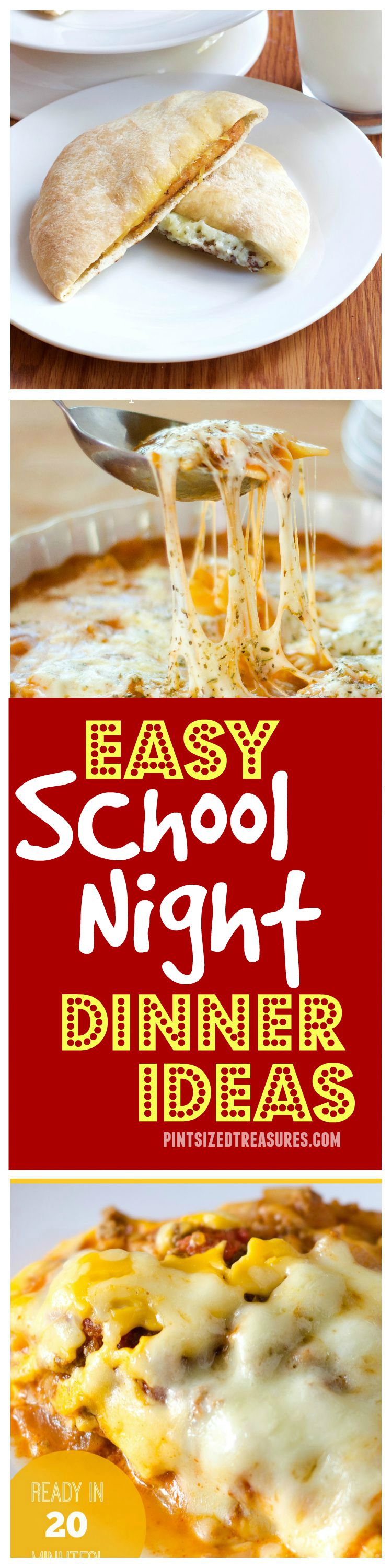 school night dinner ideas