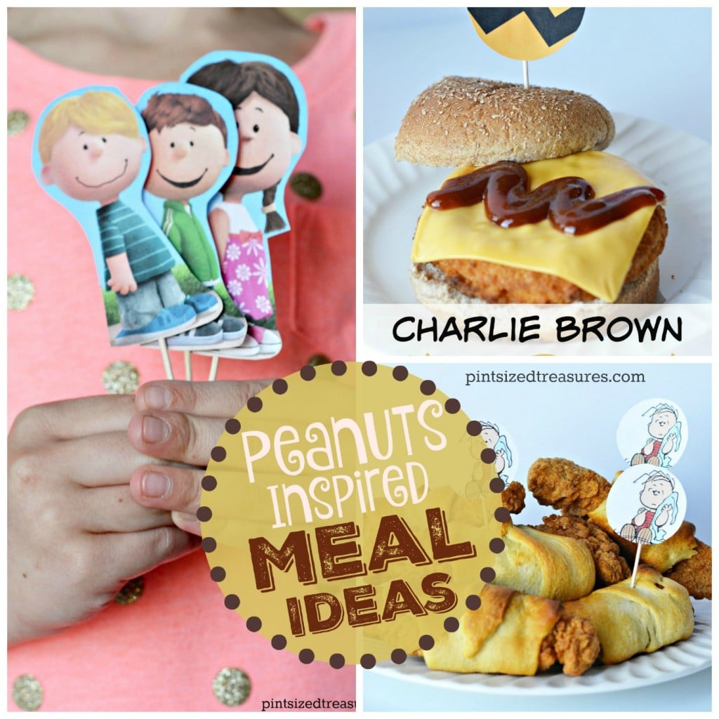 peanuts charlie brown meal ideas