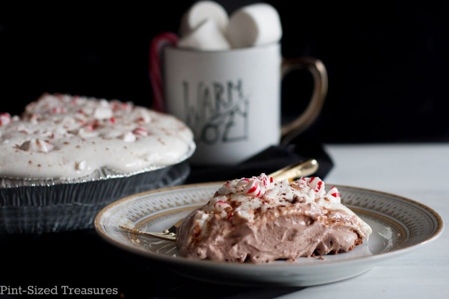 hot chocolate pie with peppermint recipe