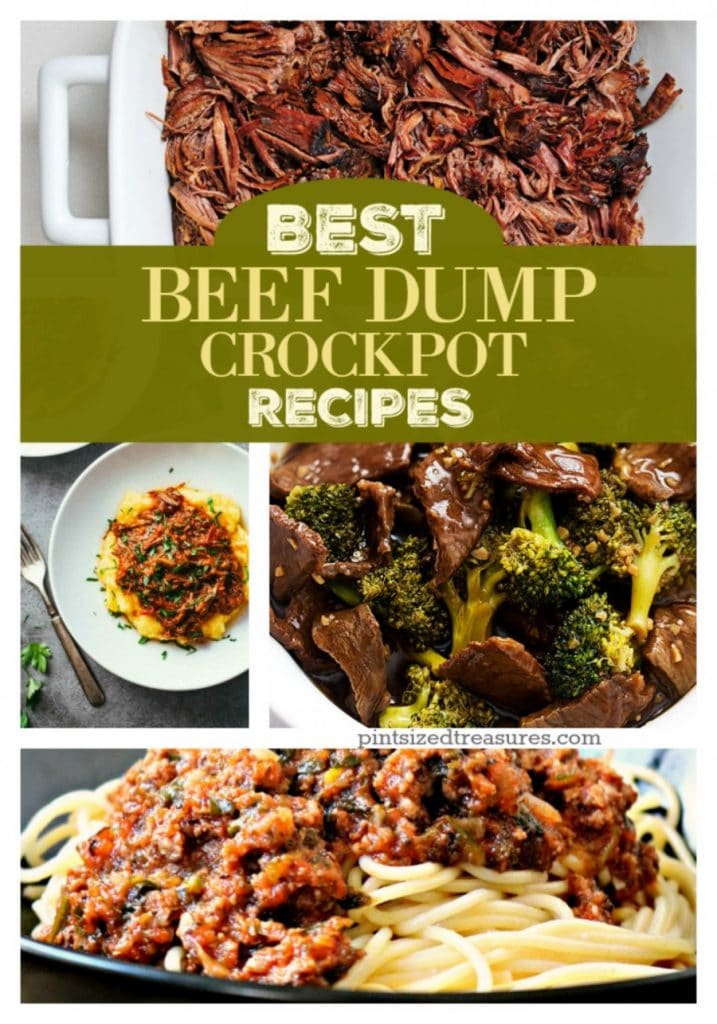 beef dump recipes for the crockpot