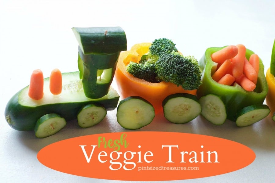 fresh veggie train