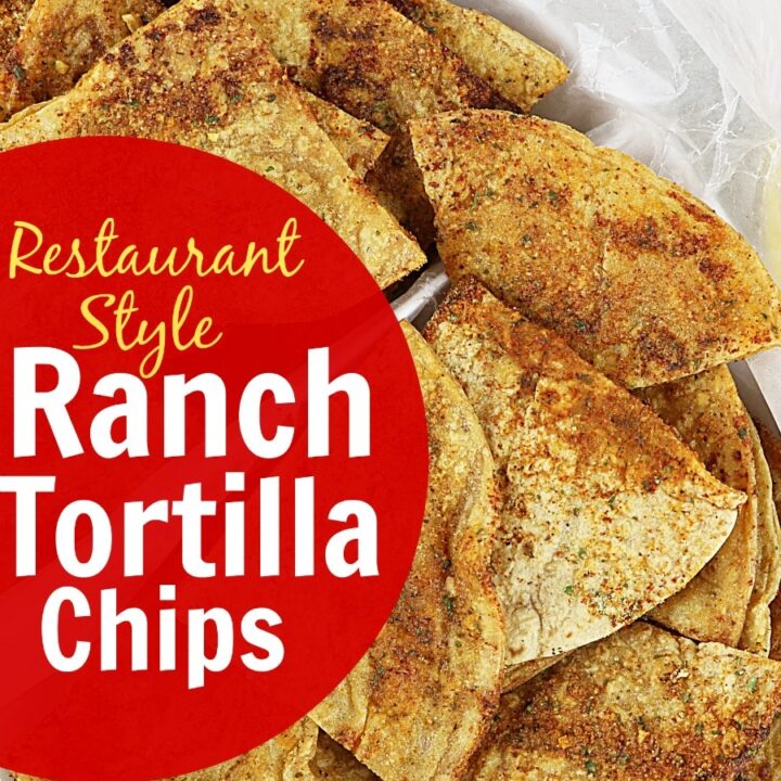 restaurant style ranch tortilla chips recipe