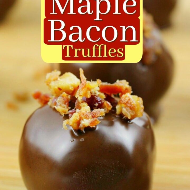 Easy Maple Bacon Truffles
