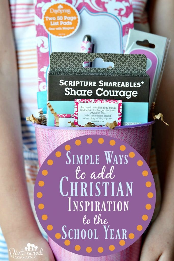 Want to add Christian inspiration to your school year? Check out these ideas!