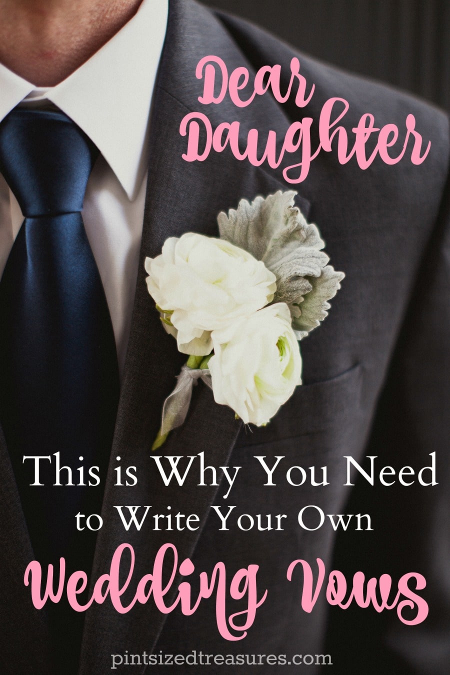 Dear daughter, this is why you need to write your own wedding vows