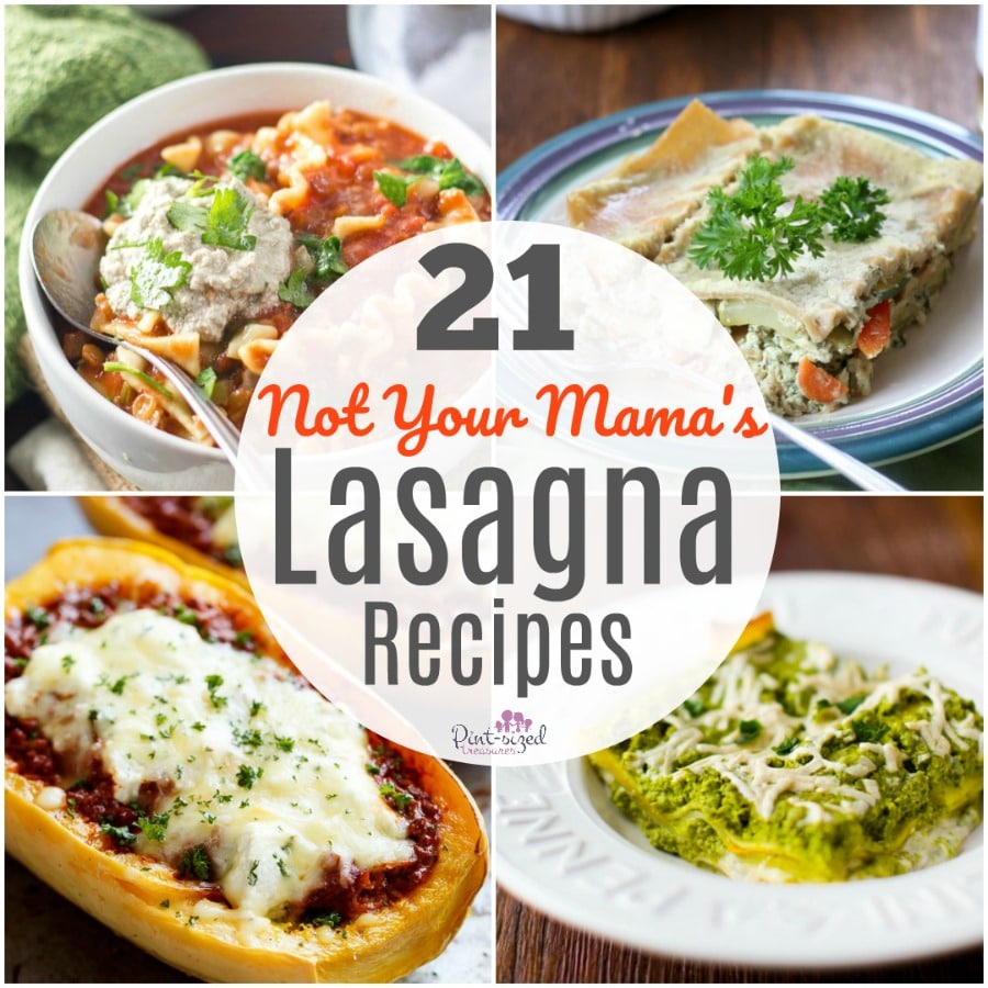 not your mama's lasagna recipe
