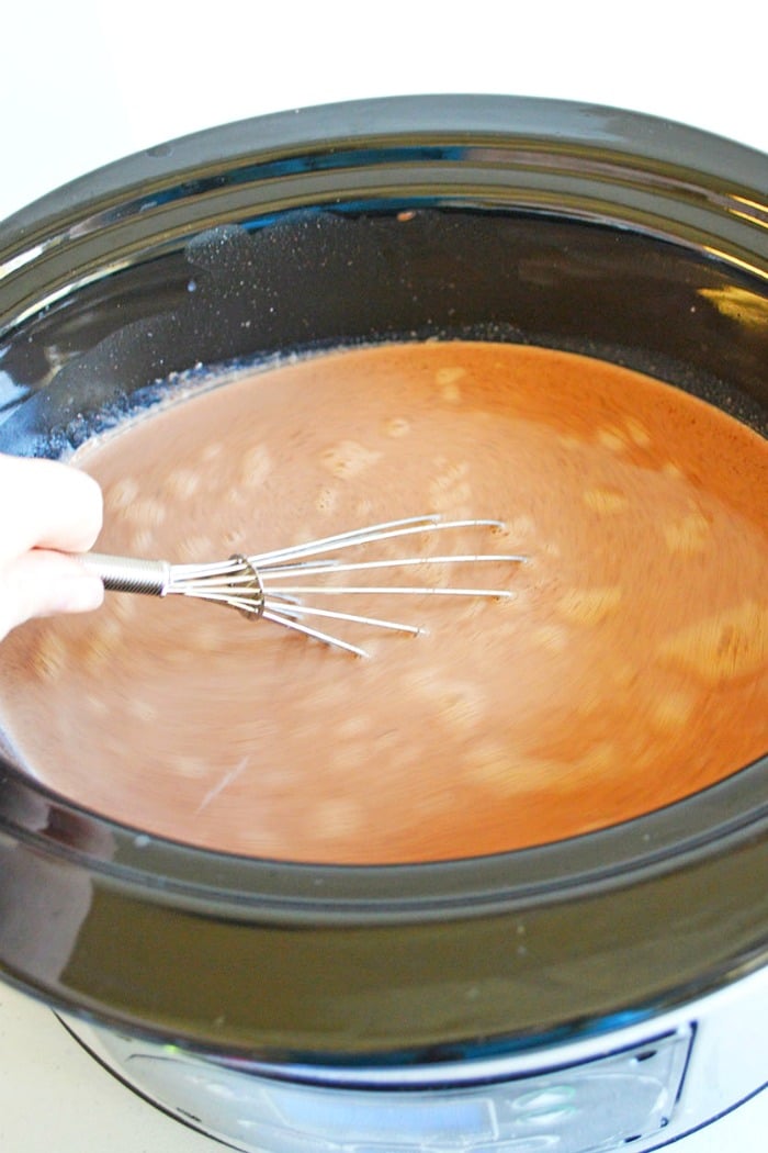 slow cooker hot cocoa recipe