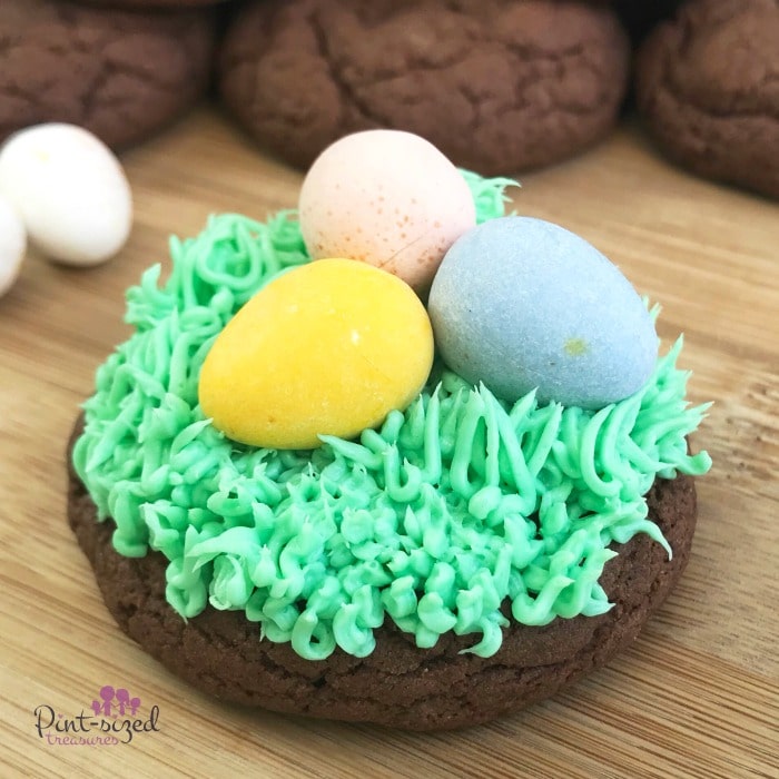 The easiest easter egg cookies ever