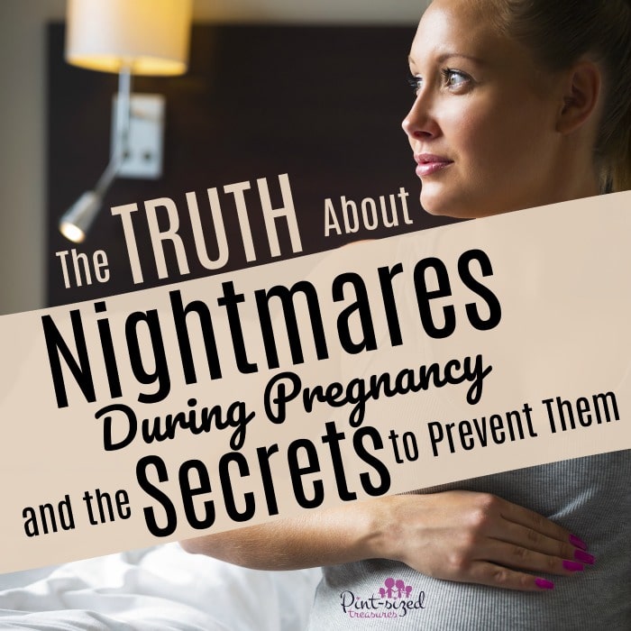 how to prevent nightmares during pregnancy