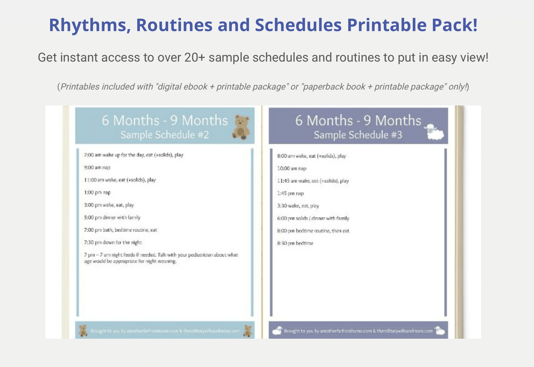 parenting help about routines for kids