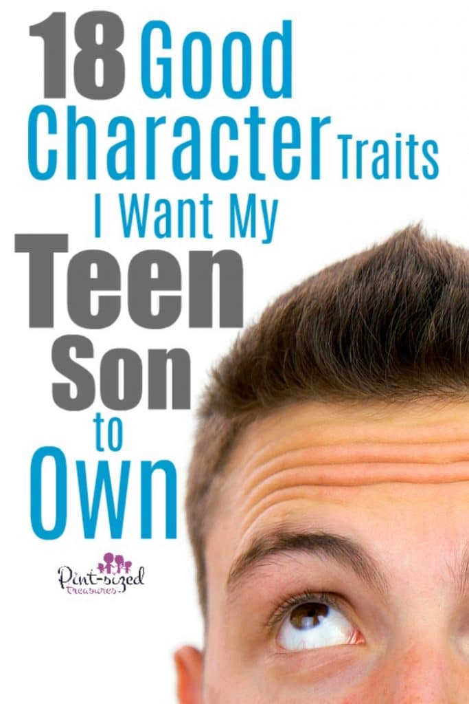 I want the best for my teen son. I know that investing time, pray and guidance into his life will make a world of difference. And these good character traits? They're absolutely necessary for him to become an honorable young man and adult! #parentingtips #raisingteens #ChristianParenting #motherhood #parentingtips #teensons #momlife #Christianmoms