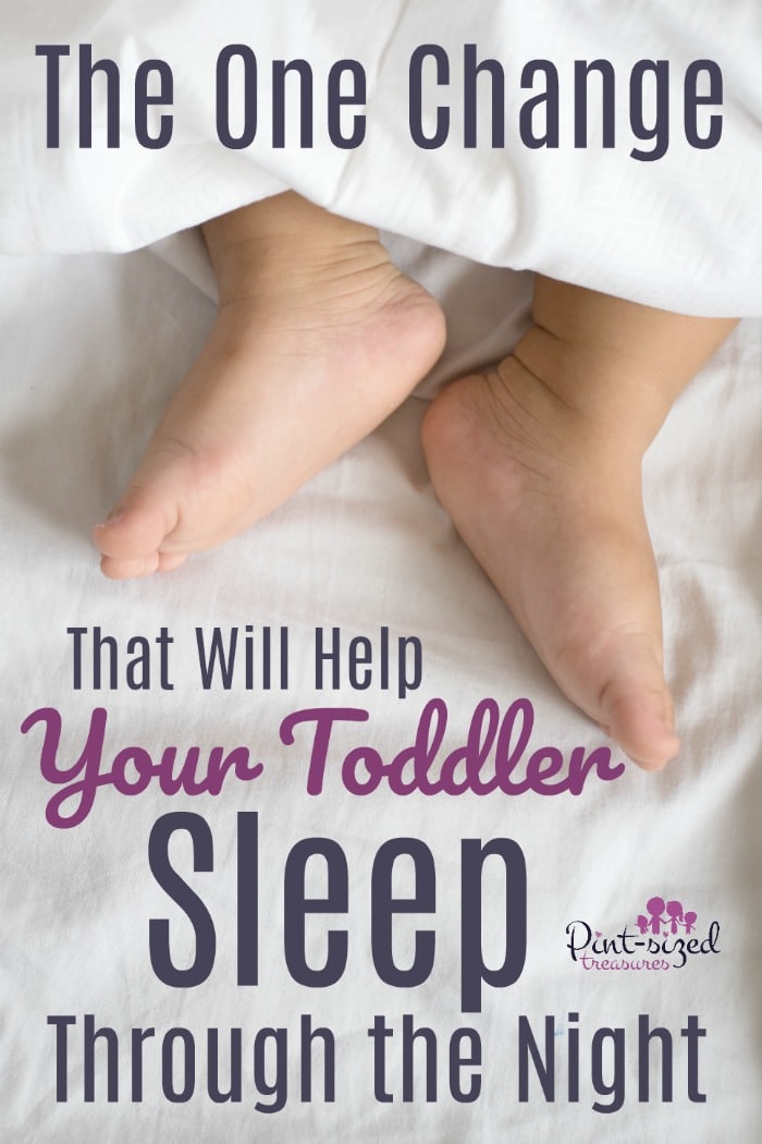 This change was absolutely monumental in helping  my toddler sleep through the night! Every parent needs to know that toddlers getting a full night's rest is a necessity for healthy kids and parents! #toddlersleep #parentingtips #preschoolerssleep #helpsleep #toddlernaps #preschoolnaps #naptime #badtime #timetosleep #toddlernotnapping #preschoolernotnapping #whentostartnaptime