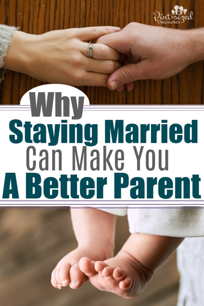 Can staying married actually make you a better parent? Most of the time --- YES!! Find out why you should  stay committed to your spouse and avoid divorce in order to be a better parent!  #Marriage #Parenting #marriagehelp #Parentingtips #truth #family #Marriagehelp #moms #motherhood #raisingkids #Christianparents #Christianmoms #Christianmarriage #relatioinships