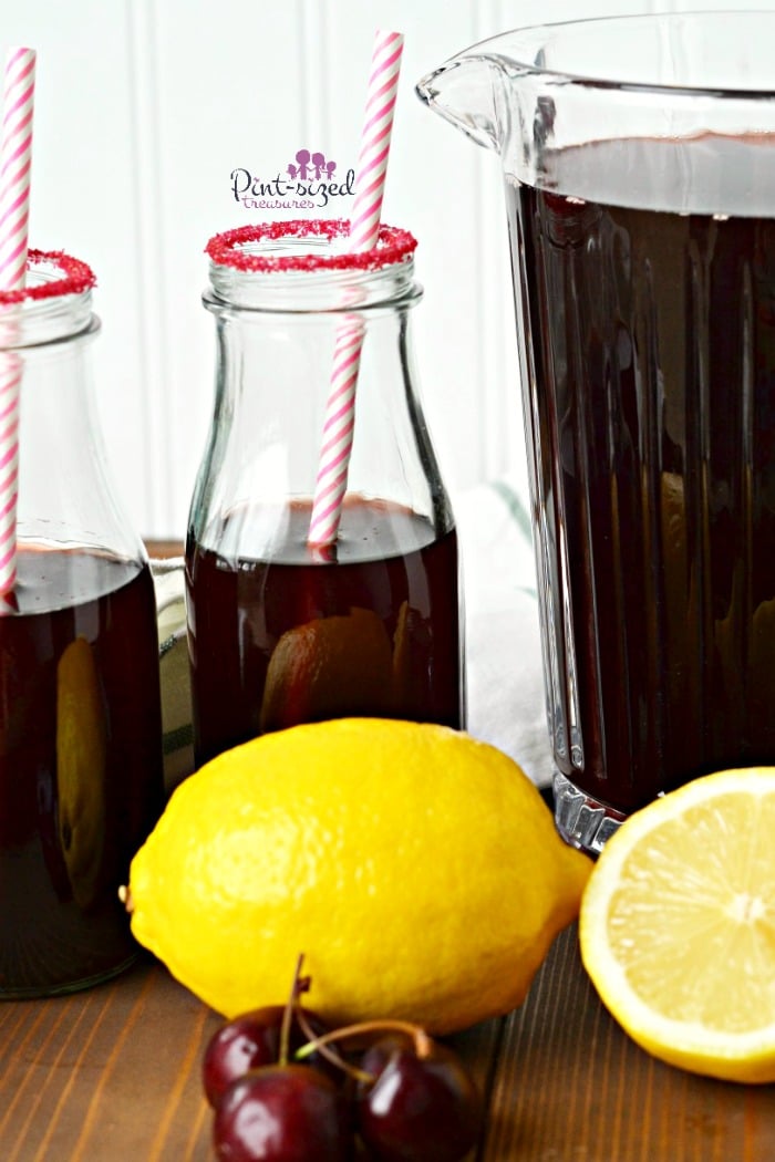 easy cherry lemonade