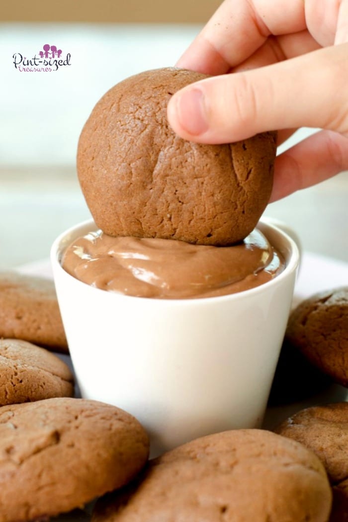 Easy Nutella cookies that are super soft!