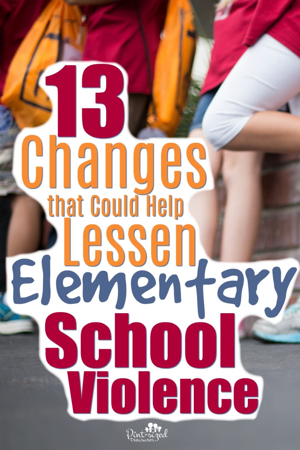 Violence in elementary schools should not even be happening. Our elementary schools should be a safe and peaceful place for teachers, students and staff. Could these 13 changes lessen elementary school violence? Some teachers say YES!