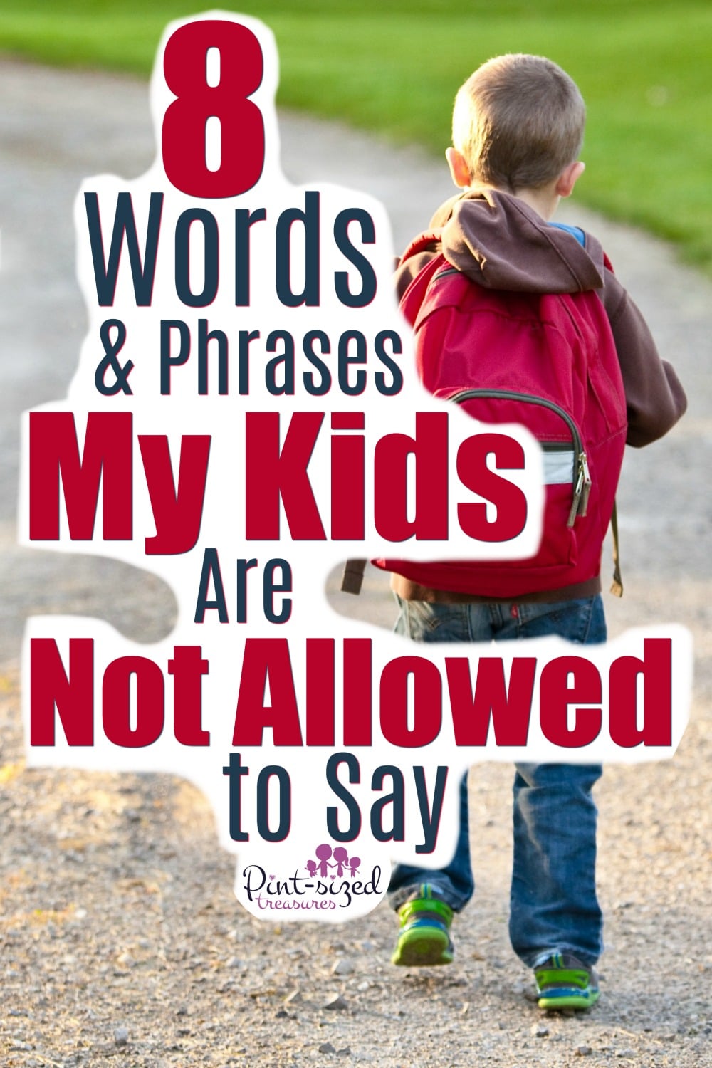 Stupid and shut-up are just two of the words not allowed in our home. We want our kids to have vocabulary that's pleasing to God. That's why these 8 words and phrases are off limits in our home. No kids are allowed to say them...period! A great parenting read for intentional parents!