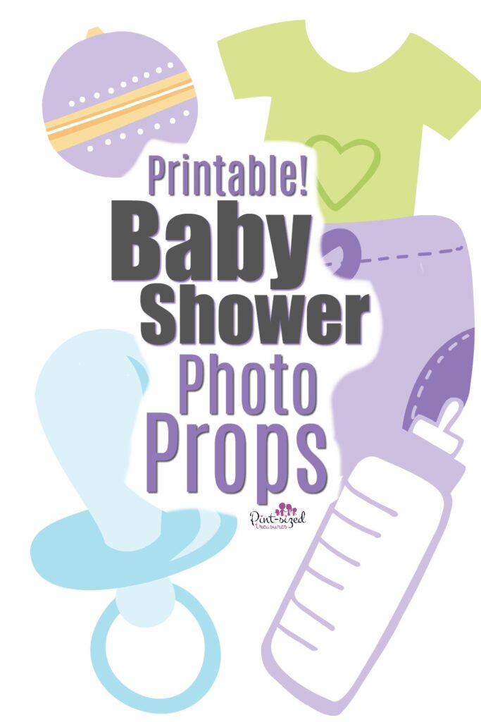 baby shower photo prop