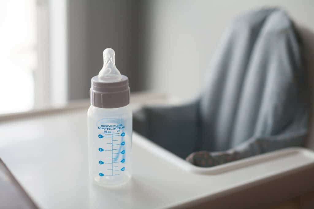 baby bottle for baby shower game
