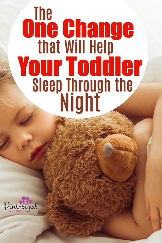 Help Toddlers Sleep Through the Night
