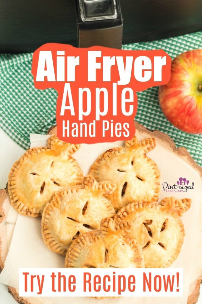 Apple Hand Pies that are made in the Air Fryer are Seriously Easy!